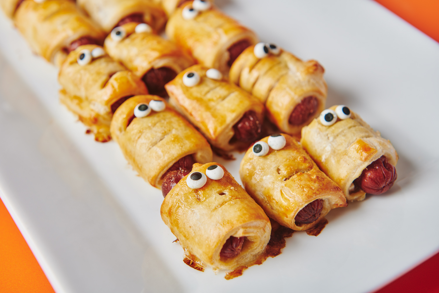 Mummy pigs in a blanket