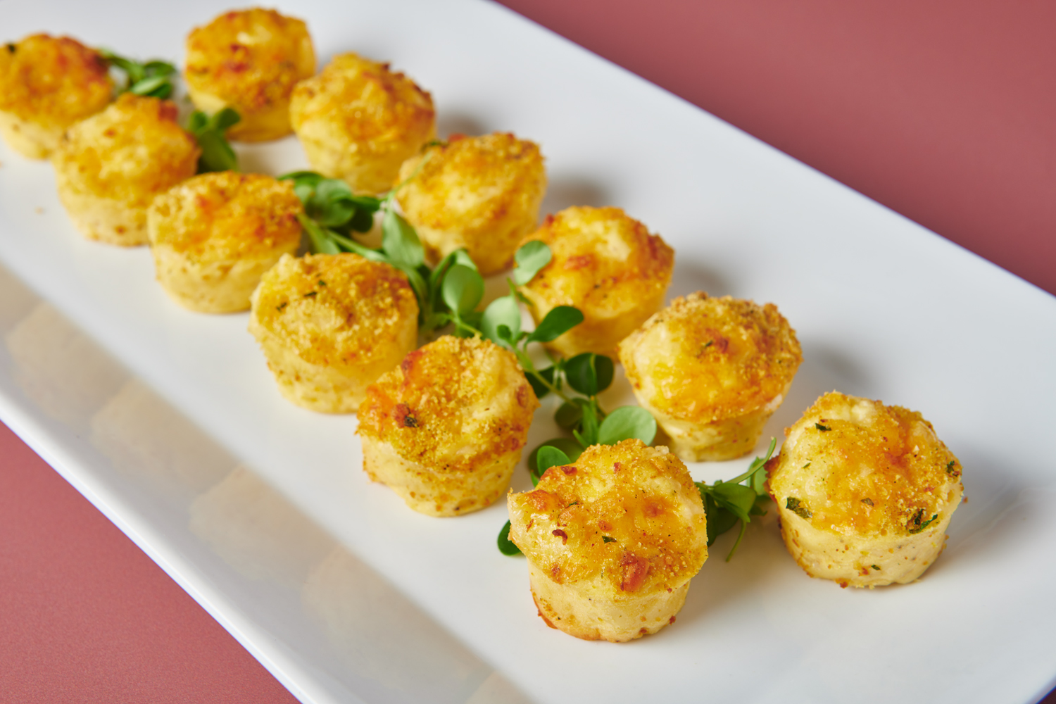 Mac and cheese bites