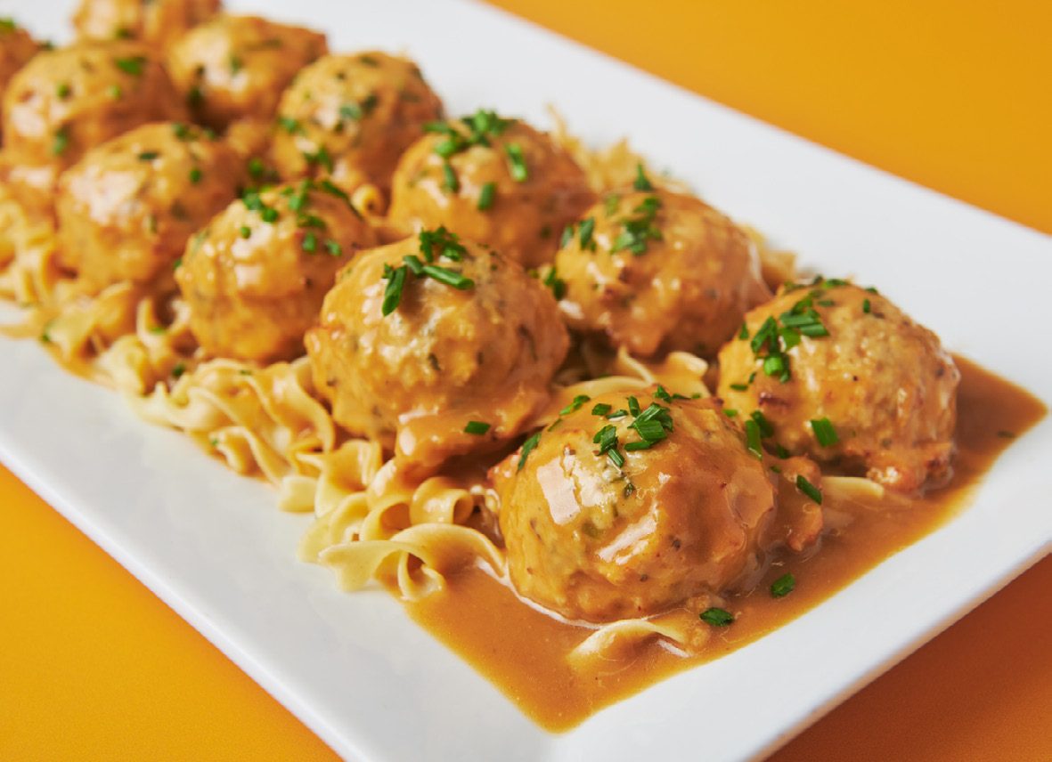 Swedish chicken meatballs