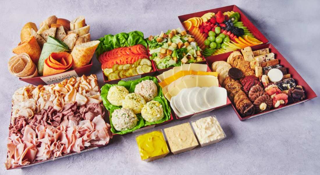 Build Your Own Sandwich spread