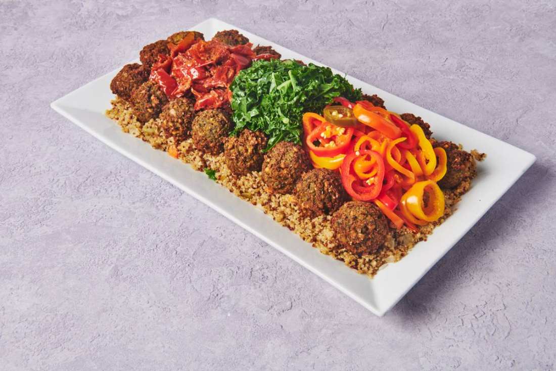 Falafel grain bowl