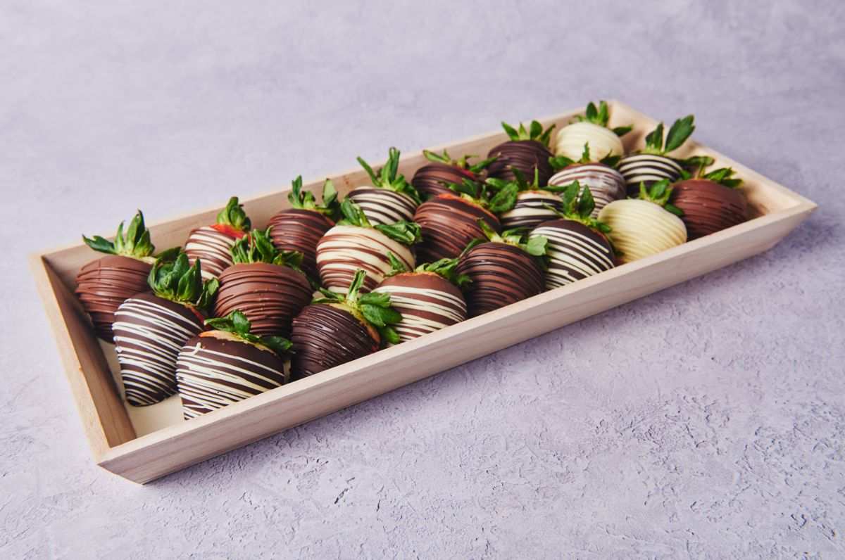 Chocolate dipped strawberries