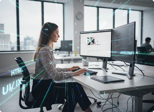 image of diverse team brainstorming (for an ai saas company)