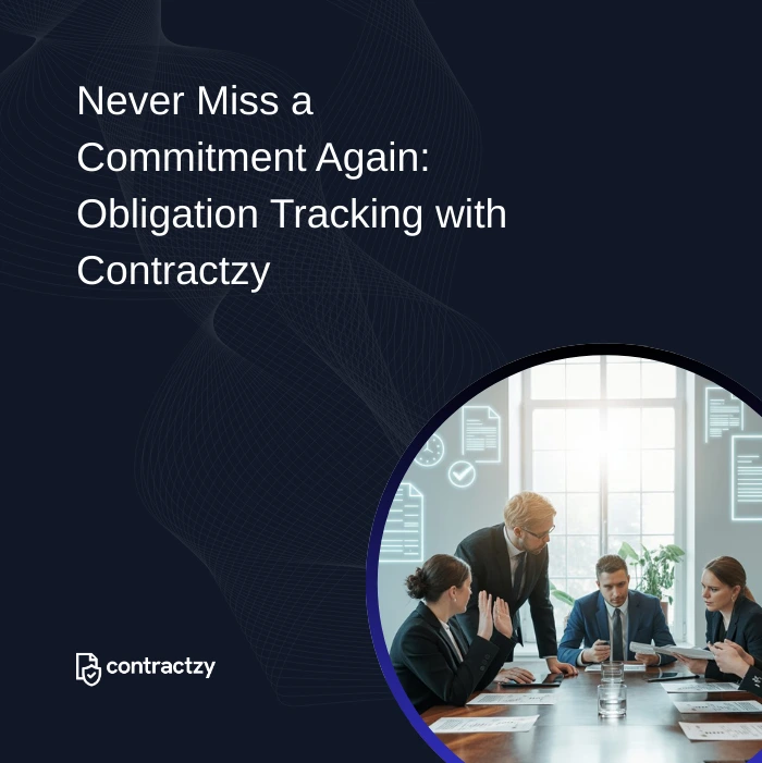Contractzy Obligation Tracking Feature – Automating Contractual Obligations Management with AI for Businesses