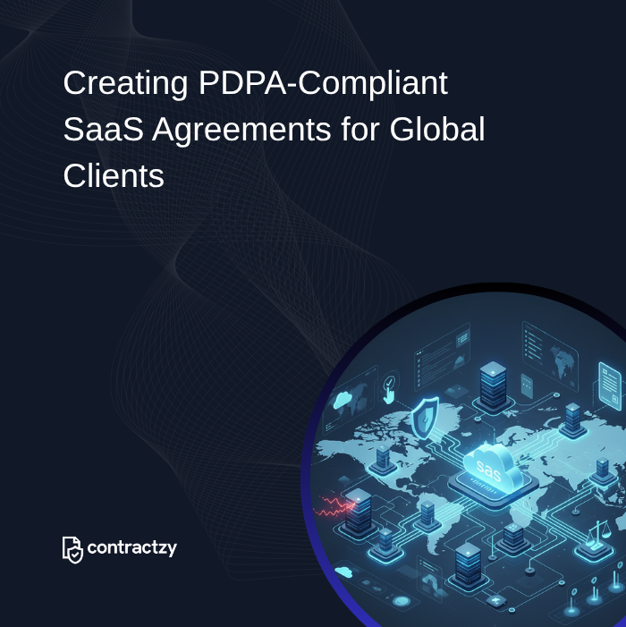 Creating PDPA Compliant SaaS Agreements for Global Clients