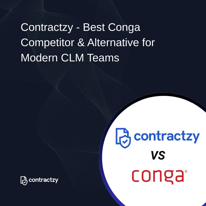 Contractzy vs Conga CLM feature comparison 