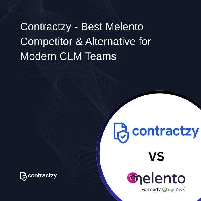 Contractzy vs Melento contract lifecycle management comparison