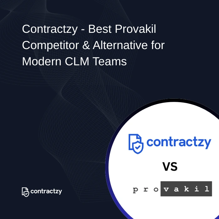 Contractzy vs Provakil contract lifecycle management comparison
