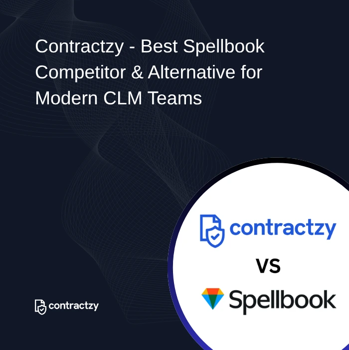 Spellbook vs Contractzy CLM comparison. Go beyond AI drafting with full contract lifecycle management, risk analysis, and obligation tracking.