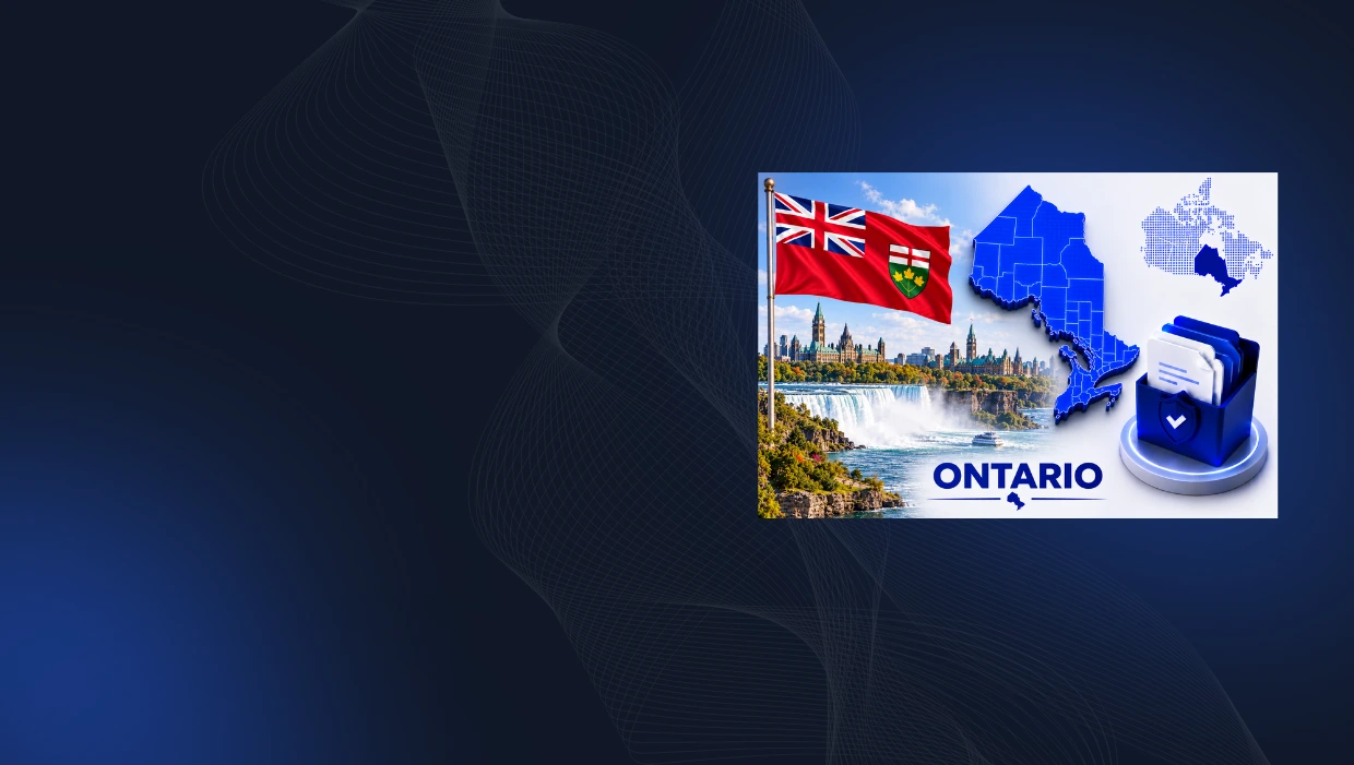 Comparison table of top CLM software for Ontario, including Contractzy, Ironclad, Icertis, and LinkSquares.