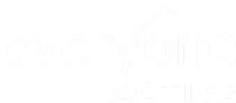 Everyone Active logo with a stylized arc connecting the letters and a dot above the letter 'o'.