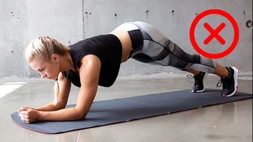 Hover with high hips