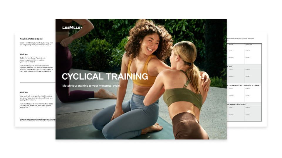 Cyclical training guide and calendar