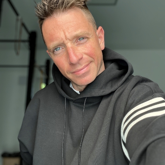 Image of Rene Vogel looking into the camera and smiling