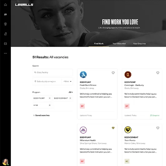 Les Mills Connect
