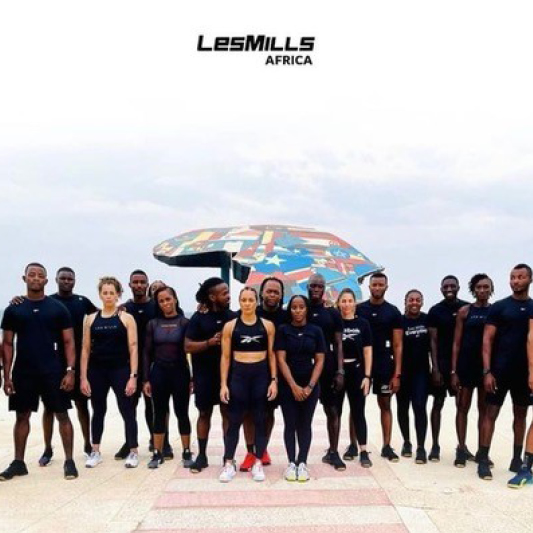 Les Mills Africa team
