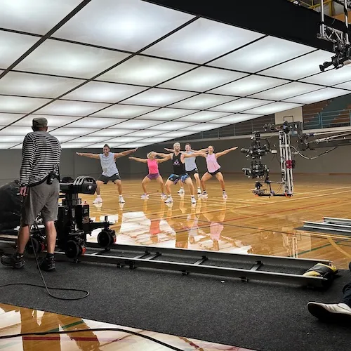 Les Mils Masterclass Filming