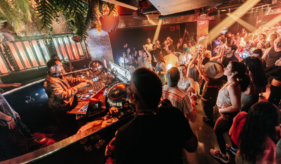 lively nightclub