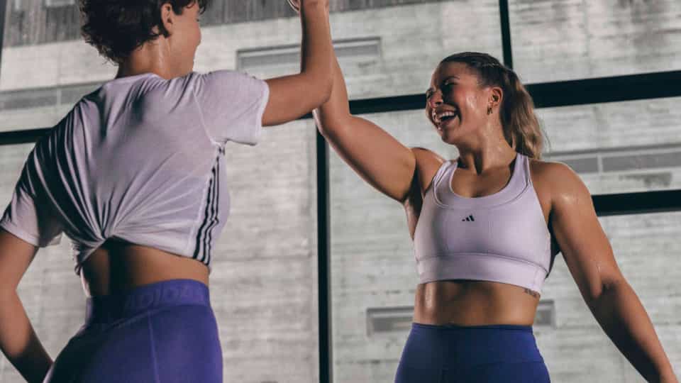 Preseters high-fiving