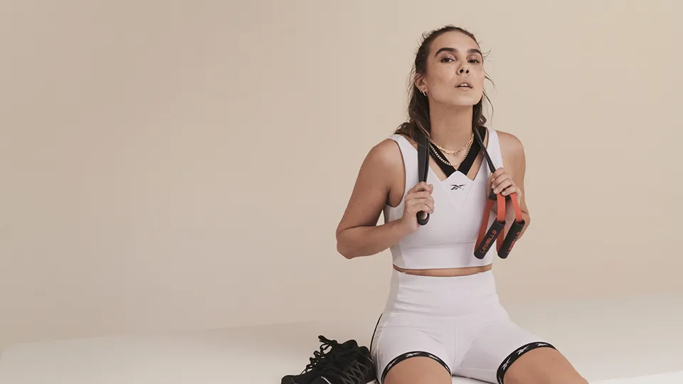 Person resting after a workout