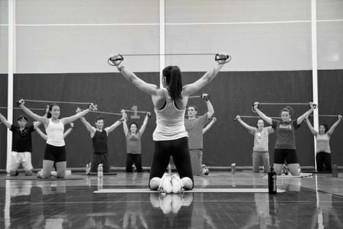 group fitness class for CXWORX