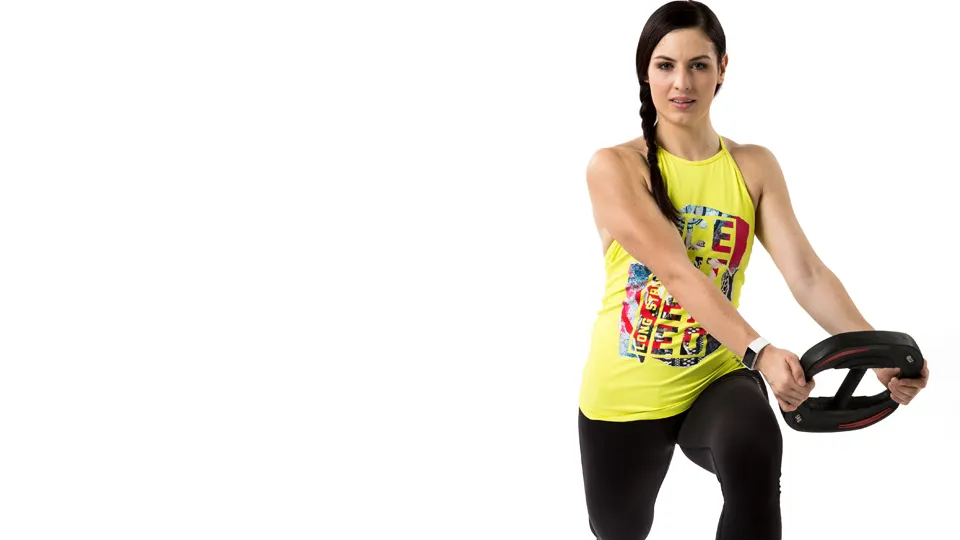 TECHNIQUE: LUNGE WITH PLATE ARC