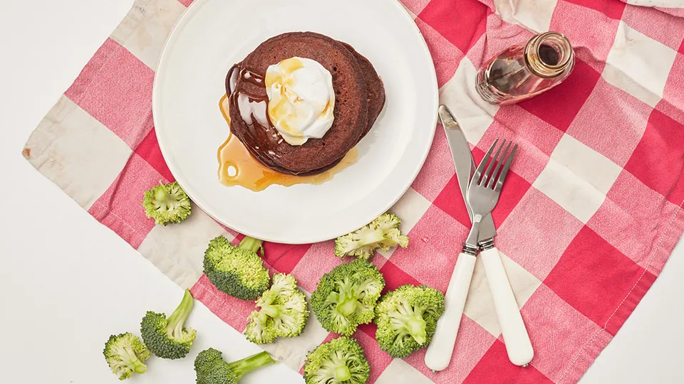 Kids Chocolli Pancakes