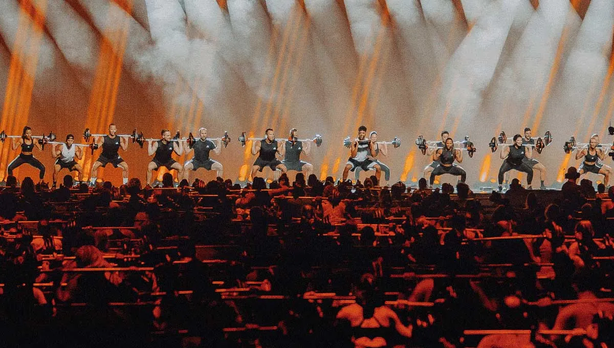 Les Mills Bodypump class