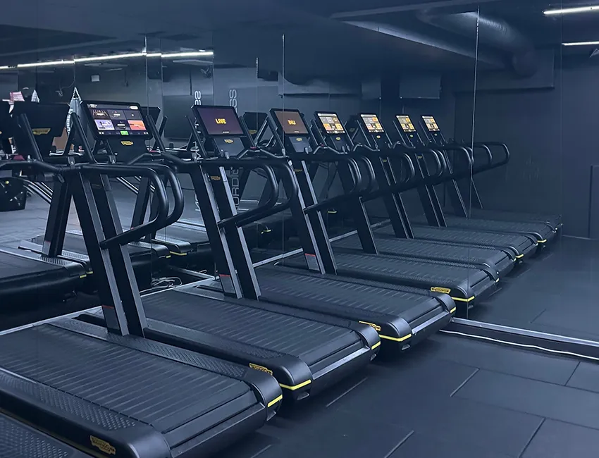 Conquer studio treadmill