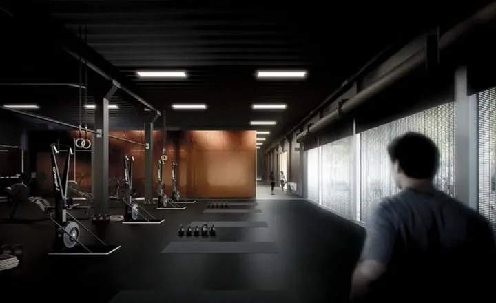 modern gym