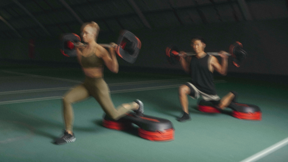 Hypertrophic strength training during LES MILLS STRENGTH DEVELOPMENT