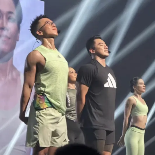 San with Reagan Kang