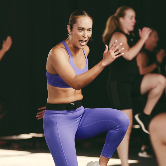 Les Mills presenter Khiran Huston