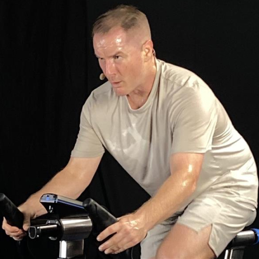 Les Mills presenter Chris Richardson