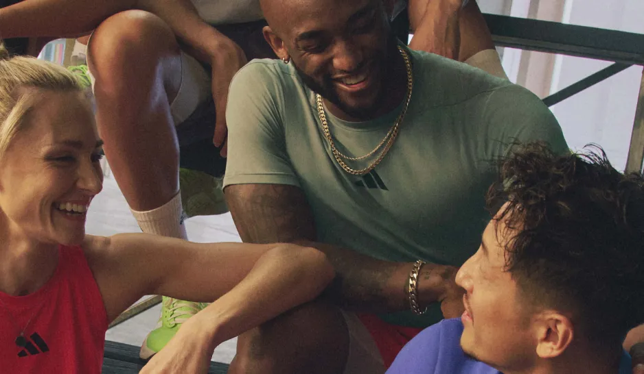 Supportive people getting ready for a workout