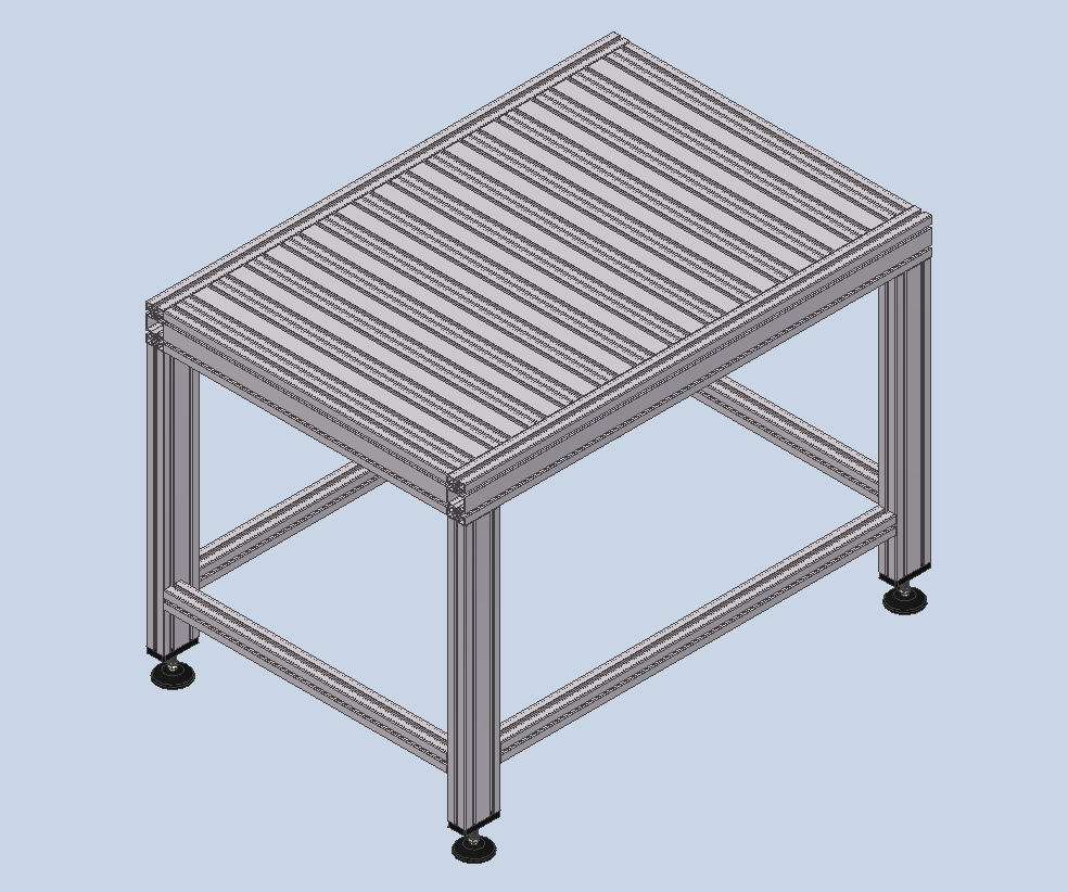 Cobot Mounting Table 1200 x 800 without cobot