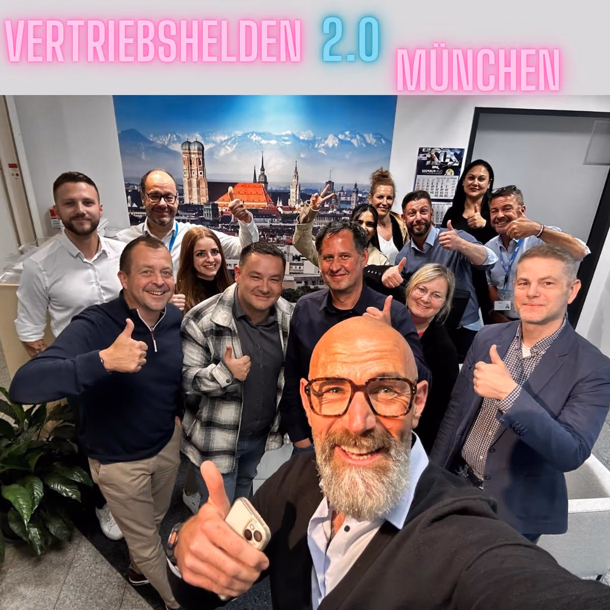 Seminarraum während eines Vertriebstrainings mit Tom Martens