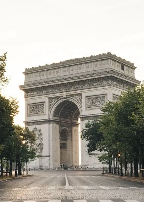 Photo view Arc de Triomphe Hôtel Napoléon Paris