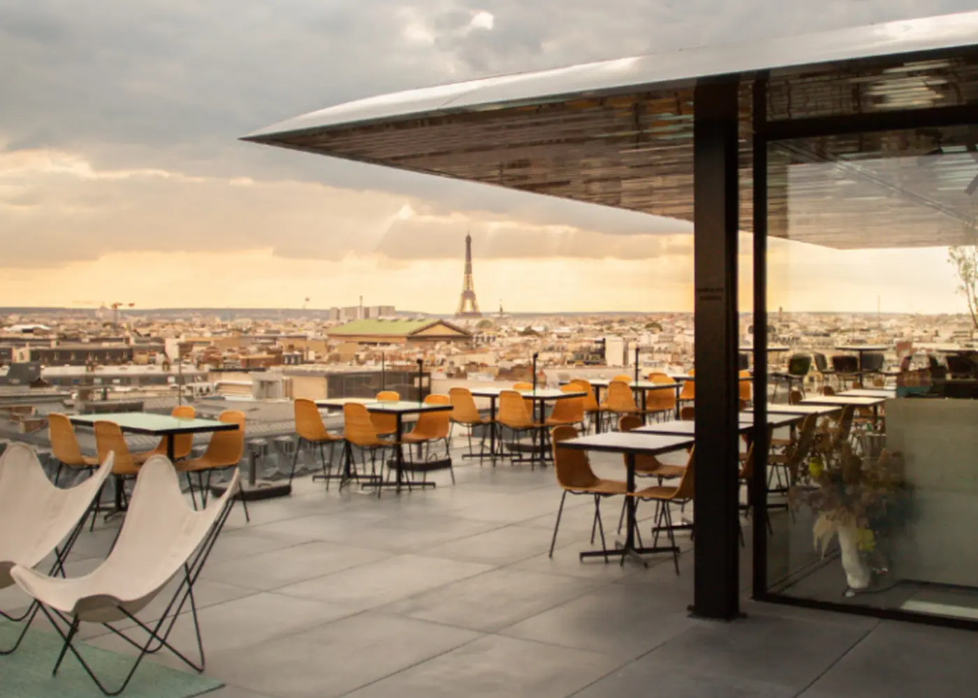 Azotea de las Galerías Lafayette en París