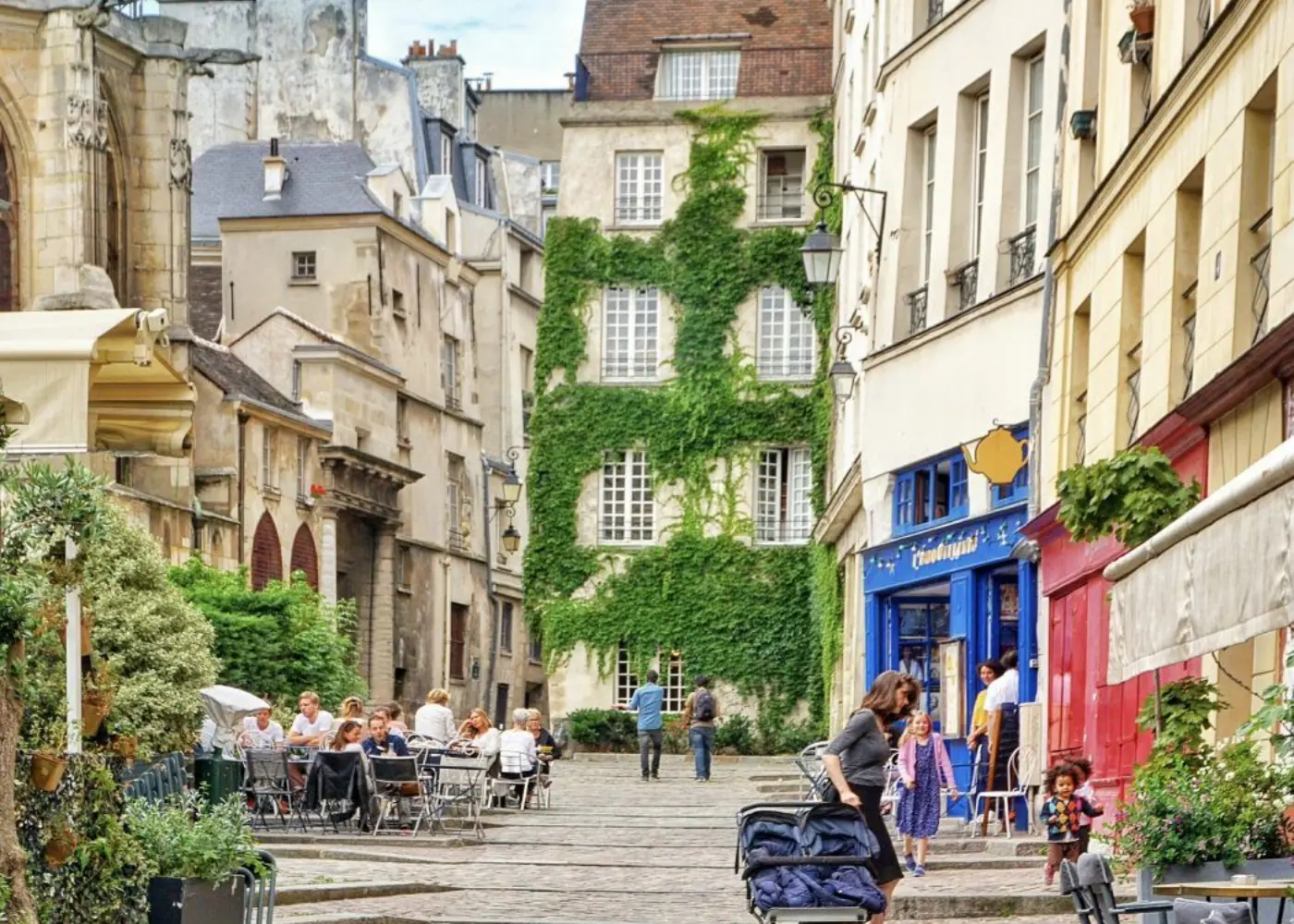 El barrio del Marais en París