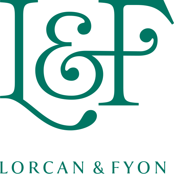 Lorcan & Fyon logo designed by Sprouto, featuring elegant typography and bold branding elements.