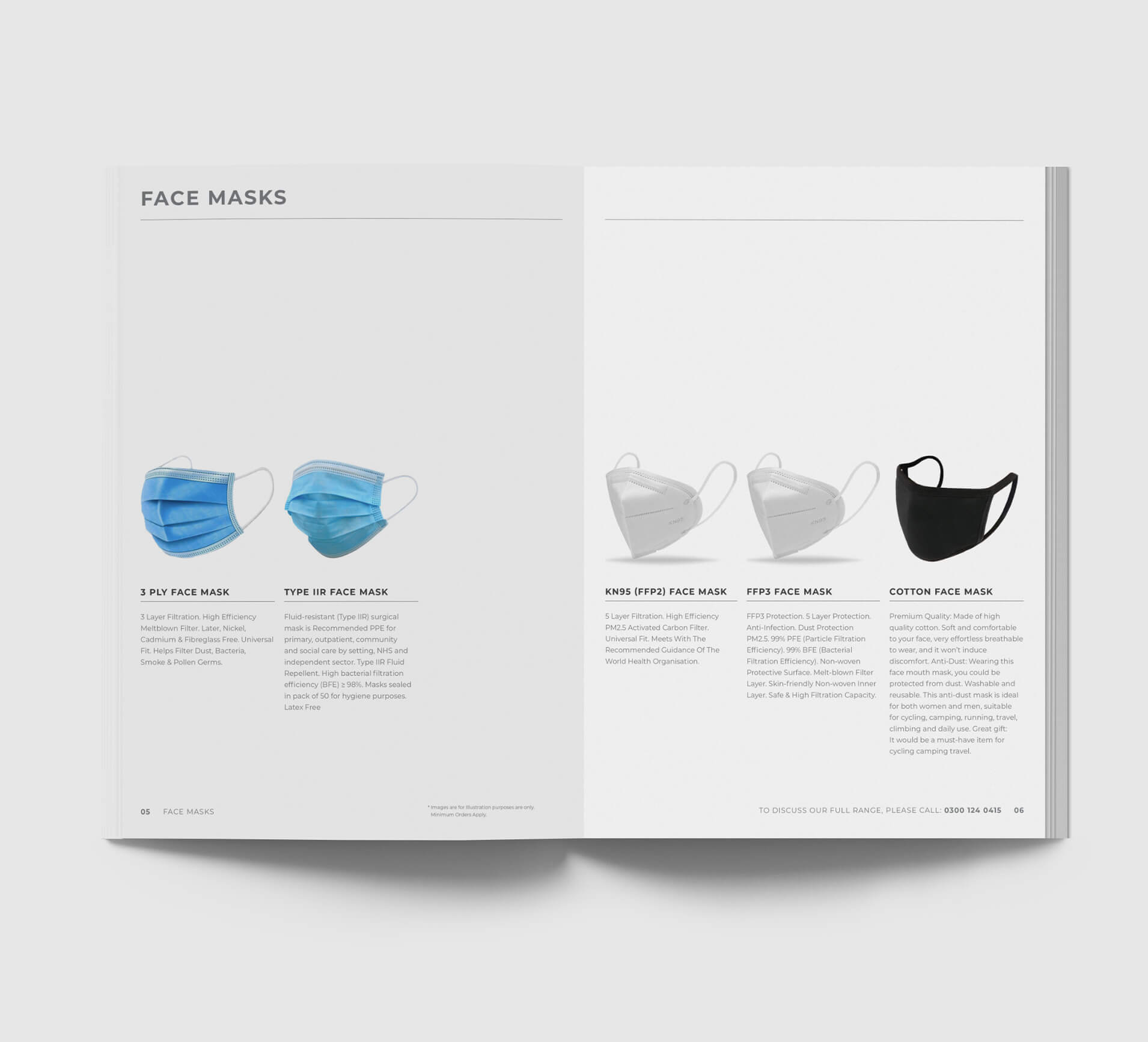 Steral brochure spread designed by Sprouto, featuring detailed information on resources, clean layout, and cohesive branding elements.