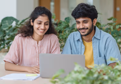 Students at a weekend course for career switching