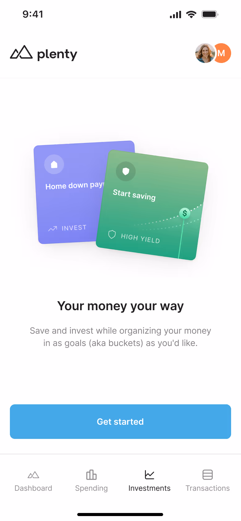Investments - your invites