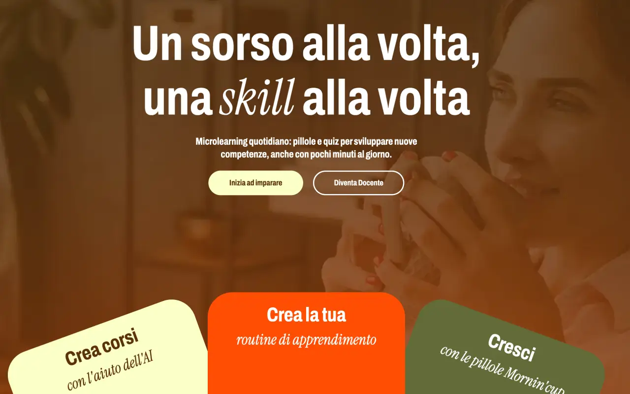 Nasce Mornin'cup: la Formazione in Pillole, ogni Giorno