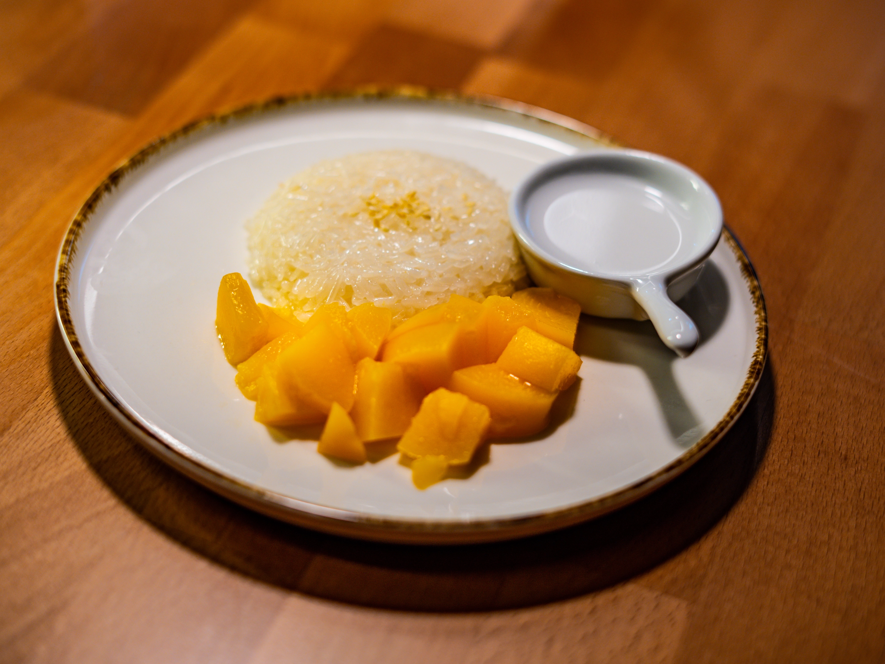 Thai By Thai - Peach and Sticky Rice