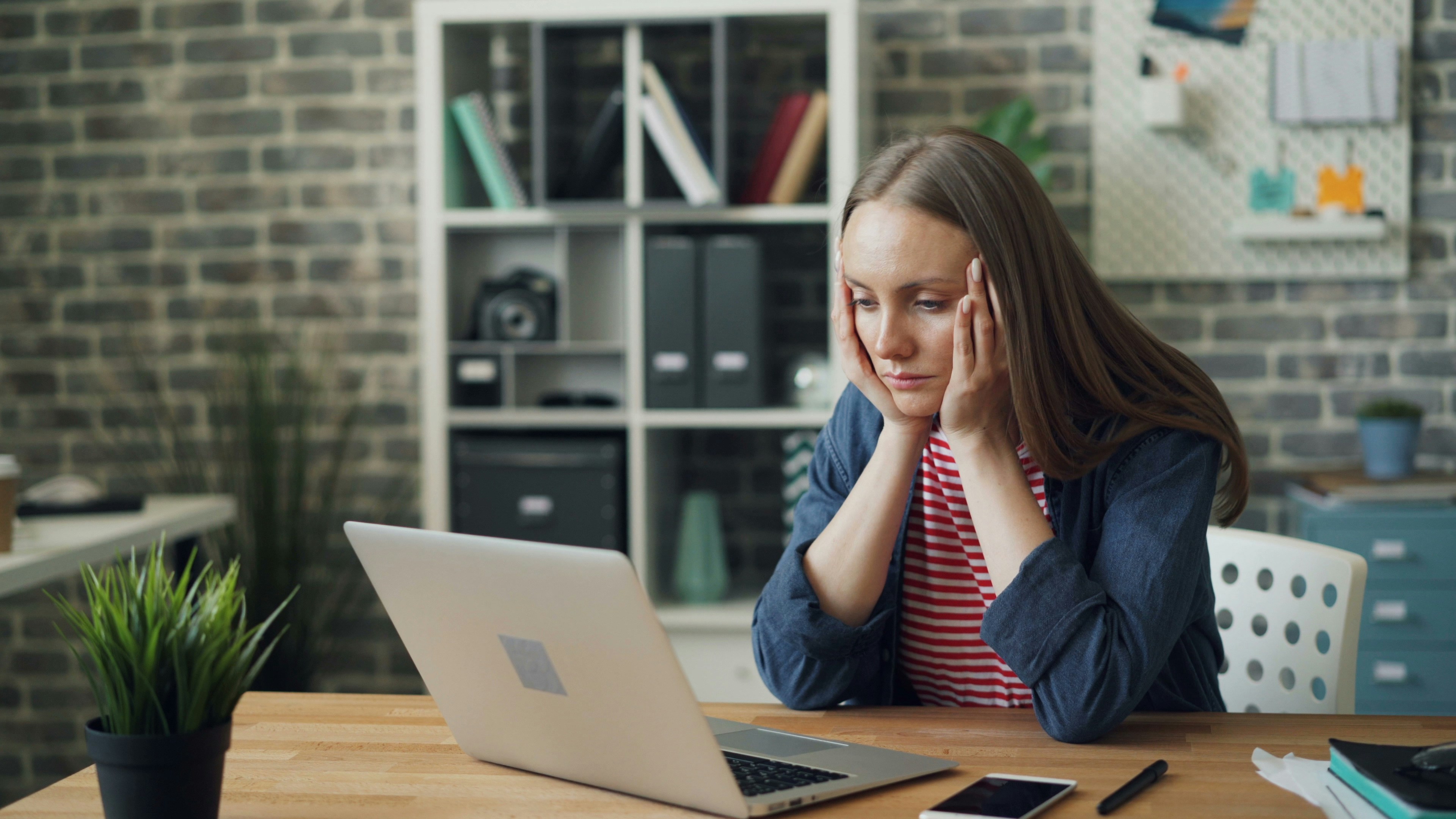 woman looking upset - Is Maths A Level Hard	