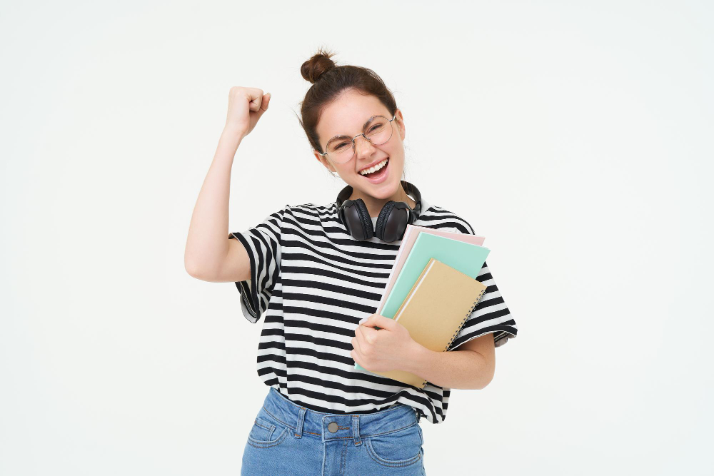 student looking happy - Is Geography A Level Hard