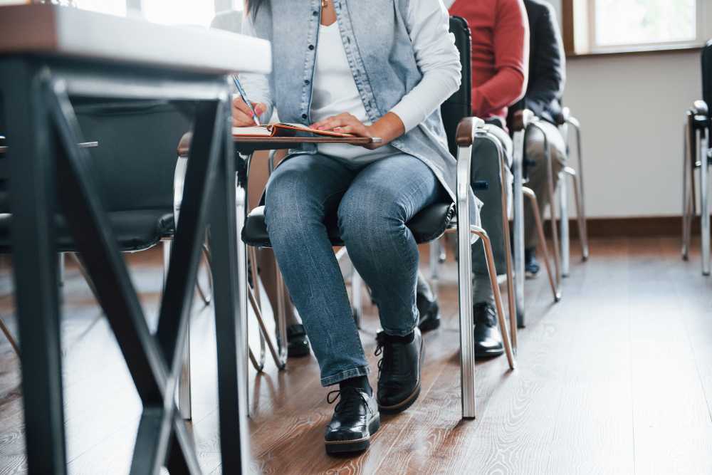 students in a classroom - Is Geography A Level Hard