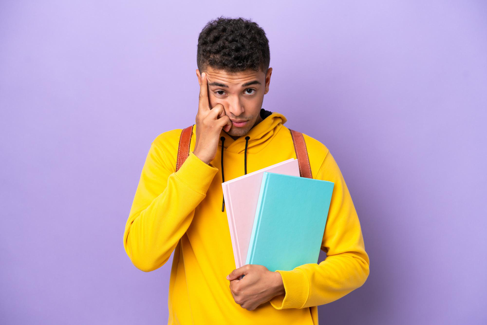student looking sad - Is Geography A Level Hard